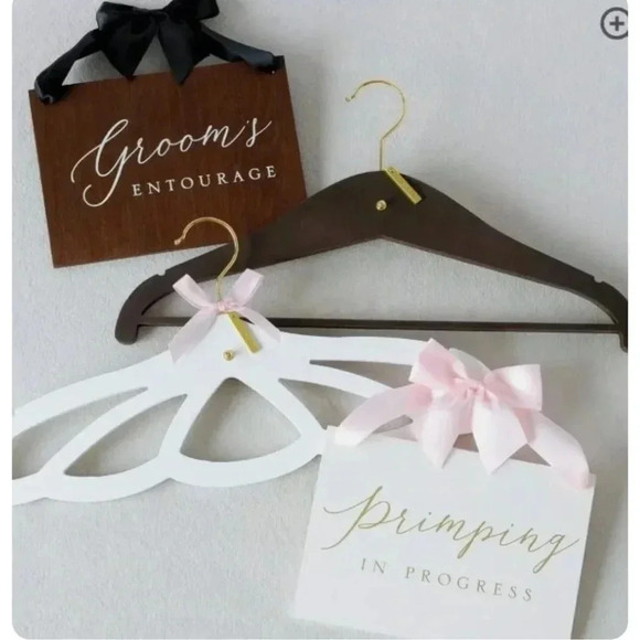 BRIDE AND GROOM HANGER KIT - Picture 2 of 3